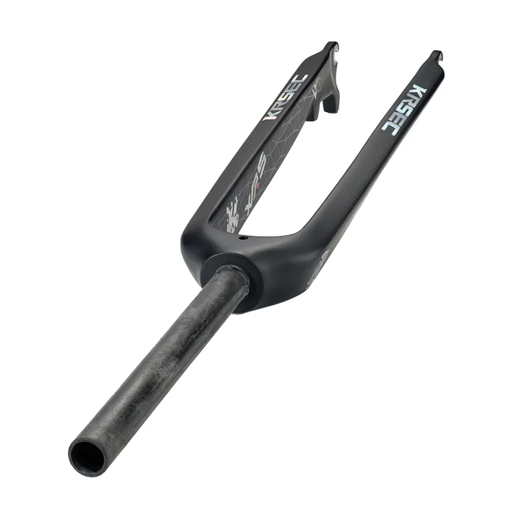 9mm QR Straight Tube Bicycle Fork 26/27.5/29 Inch Full Carbon Fiber Moutain Bike Front Fork