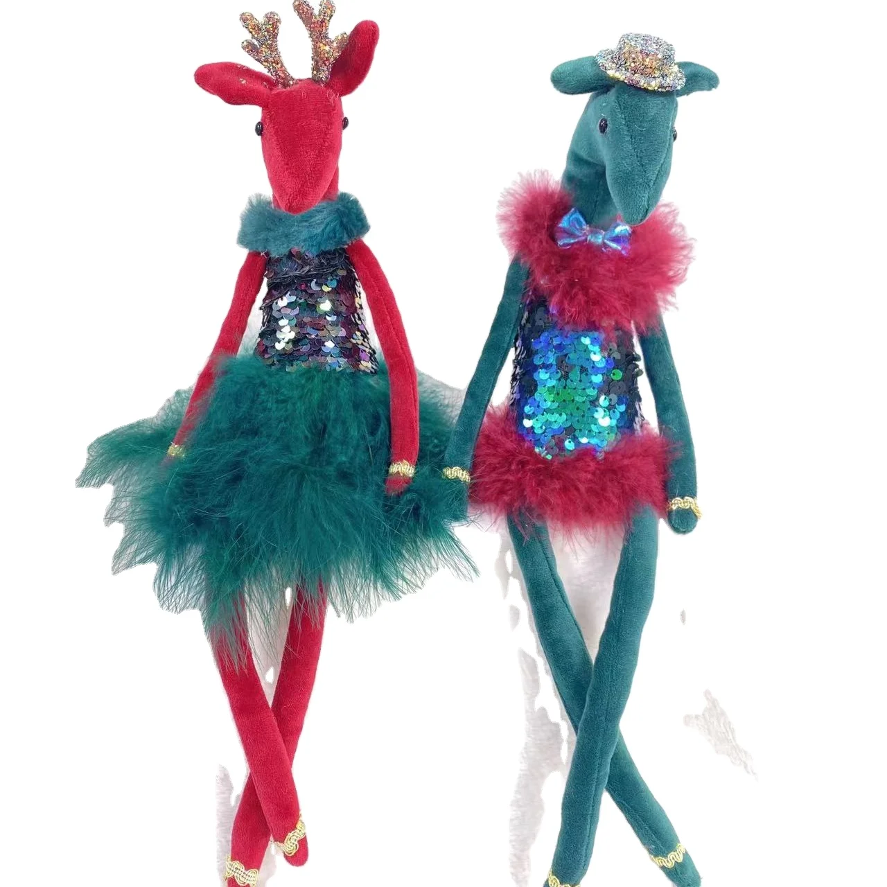 Factory direct Christmas decoration reindeer man Hanging decoration gift Christmas deer man