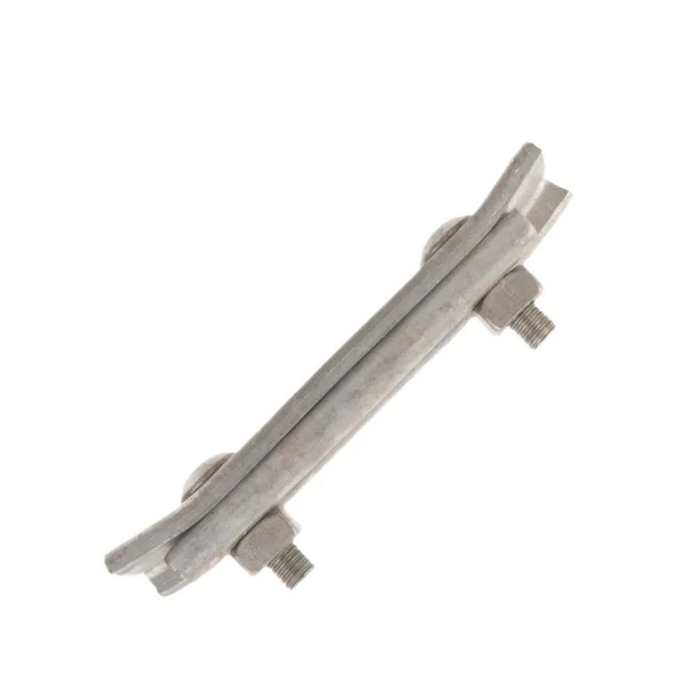 Chinese Manufacturer Pole Line Wire Clamp Custom Design OEM Iron Straight 3 Bolt Suspension Clamp