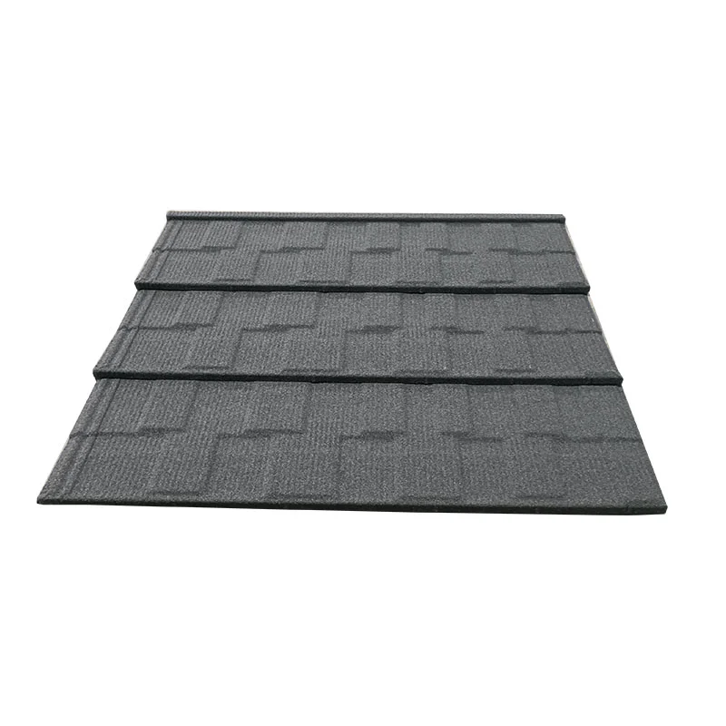 Color stone coated metal roofing shingles stone coated aluminium roofing