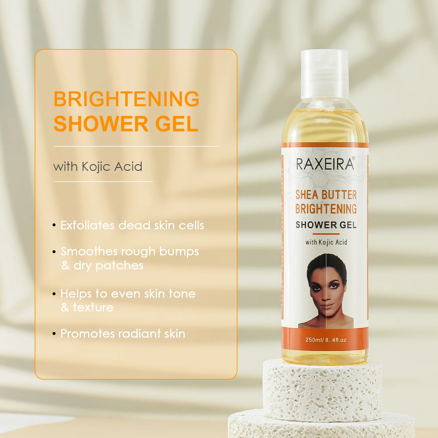 Best Sale Shea Butter Hydrating Body Wash Moisturizing Bath Hydrating Skin Whitening Body Wash Whitening Shower Gel