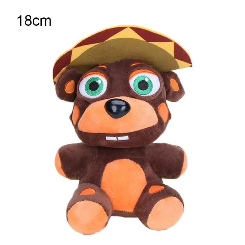 25cm Five Nights At Freddy FNAF Dolls & Stuffed Toys Golden Freddy fazbear Mangle foxy bear Bonnie plush stuffed animal toys