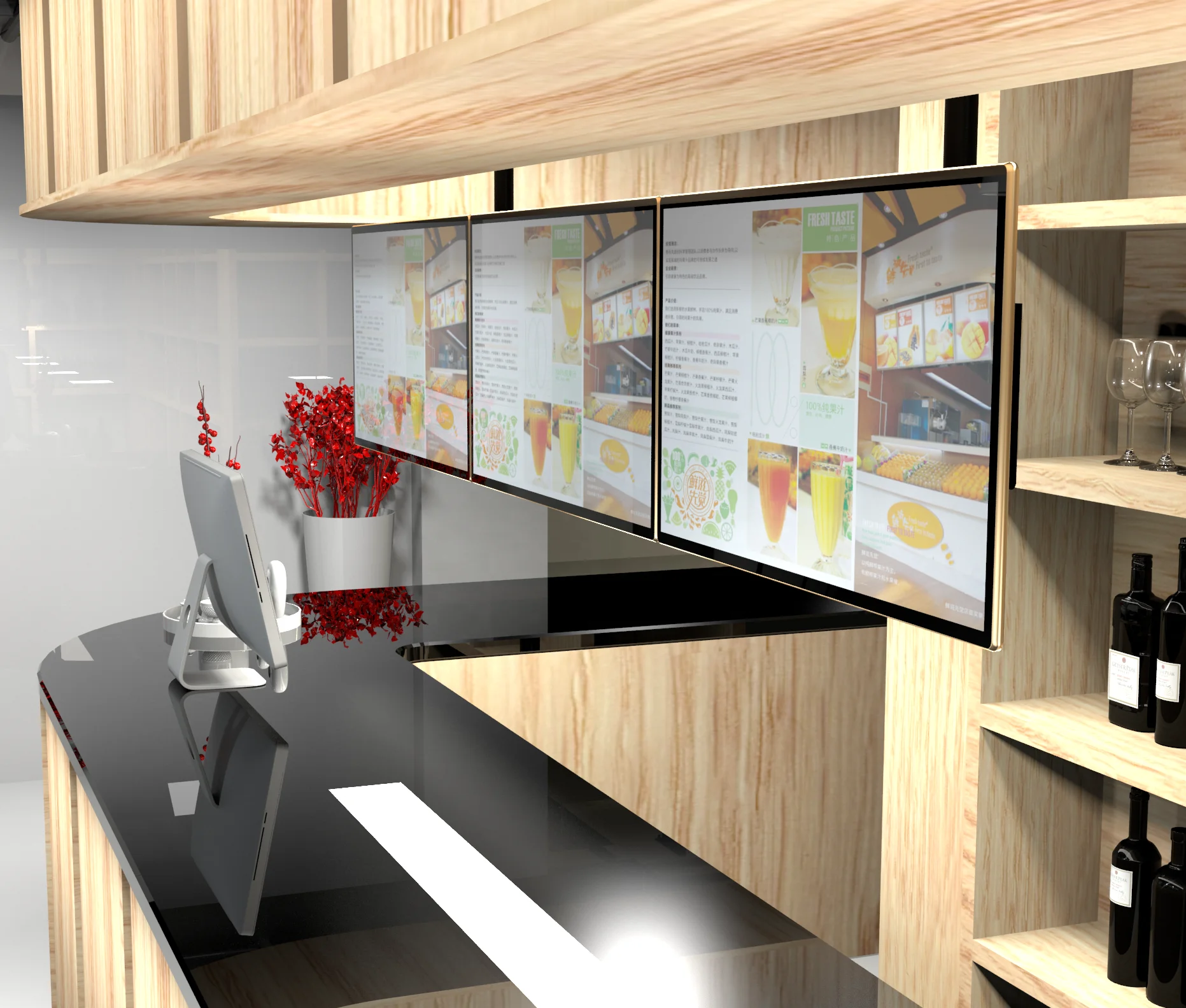 wall mounted lcd android  boe display  Digital Signage and Displays advertising screen led display digital screens