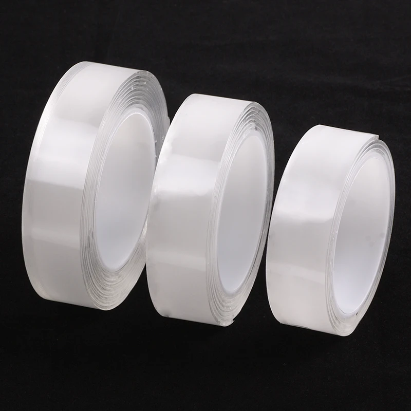 Nano Acrylic Clear Washable Weather Stripping Tape Traceless Wholesale Tape Double Sided Stickers