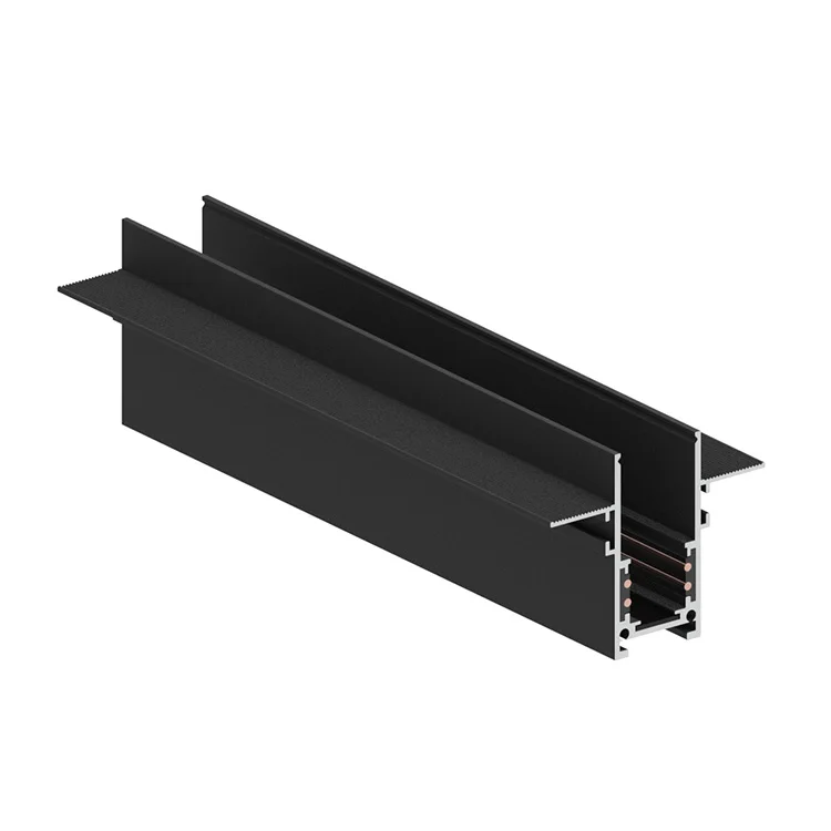 High-end Technology Manufacturing 3m Aluminum Magnetic Track Customized Lighting Track Accessories Track Light Rail
