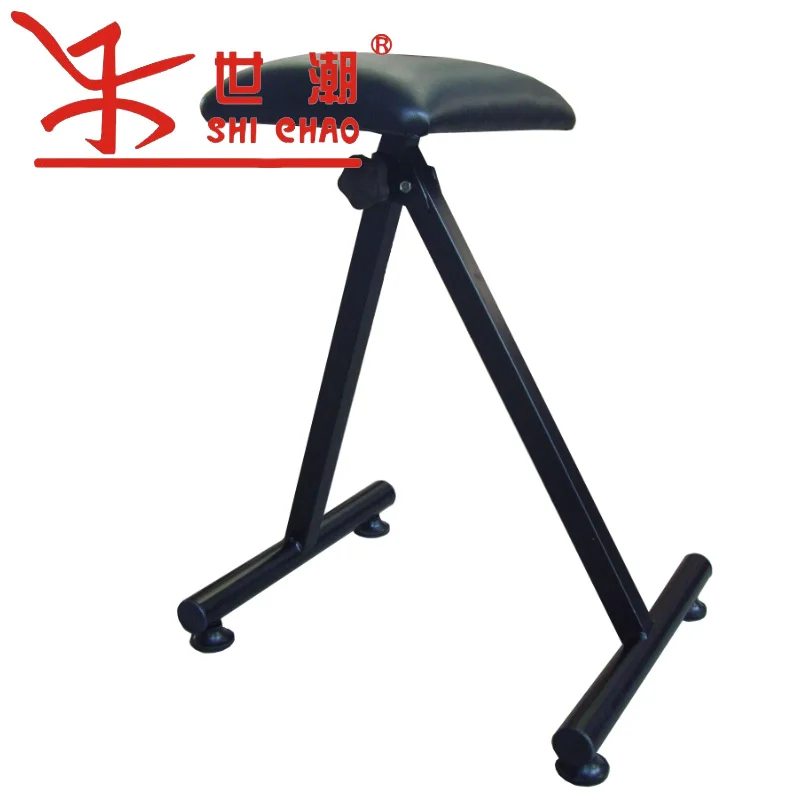 Professional furniture heavy duty black metal adjustable arm rest leg stand tattoo armrest