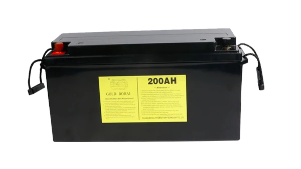rechargeable lithium battery pack 12V200ah with BMS,LED Indicator