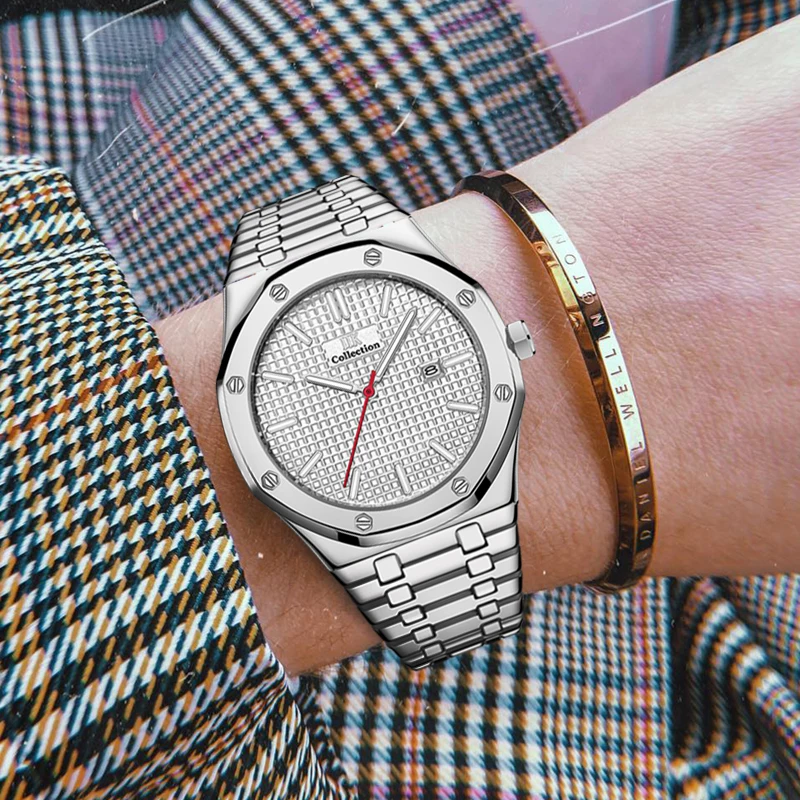 Antique IIK Quartz Famous Brand Date Small Wrist Water Proof Luxury Women Fashion Ladies Watches