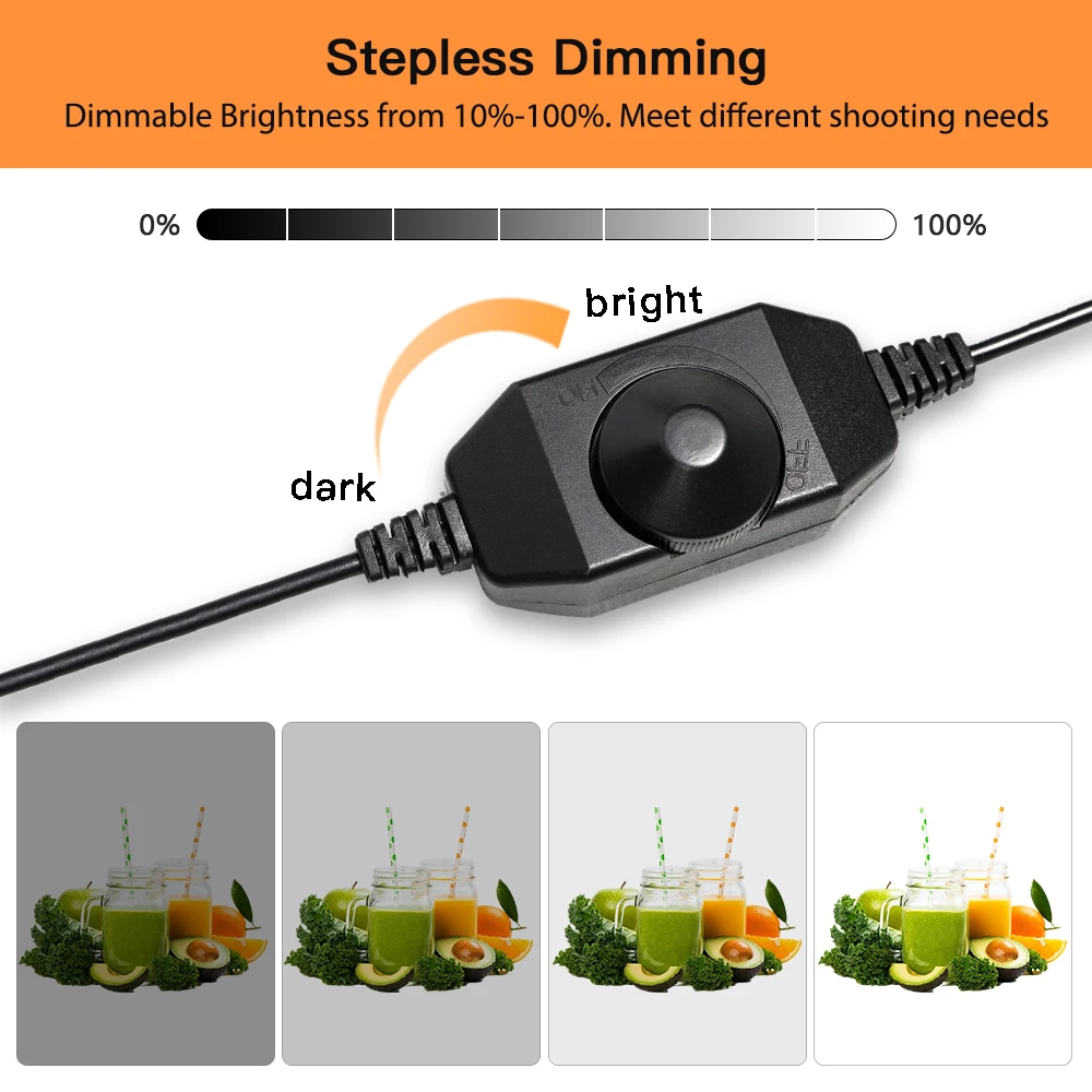 Travor 80*80cm 31.5inch Dimmable Photo Studio Lighting softbox lightbox Folding light Box Photography Backdrop Shooting Tent kit