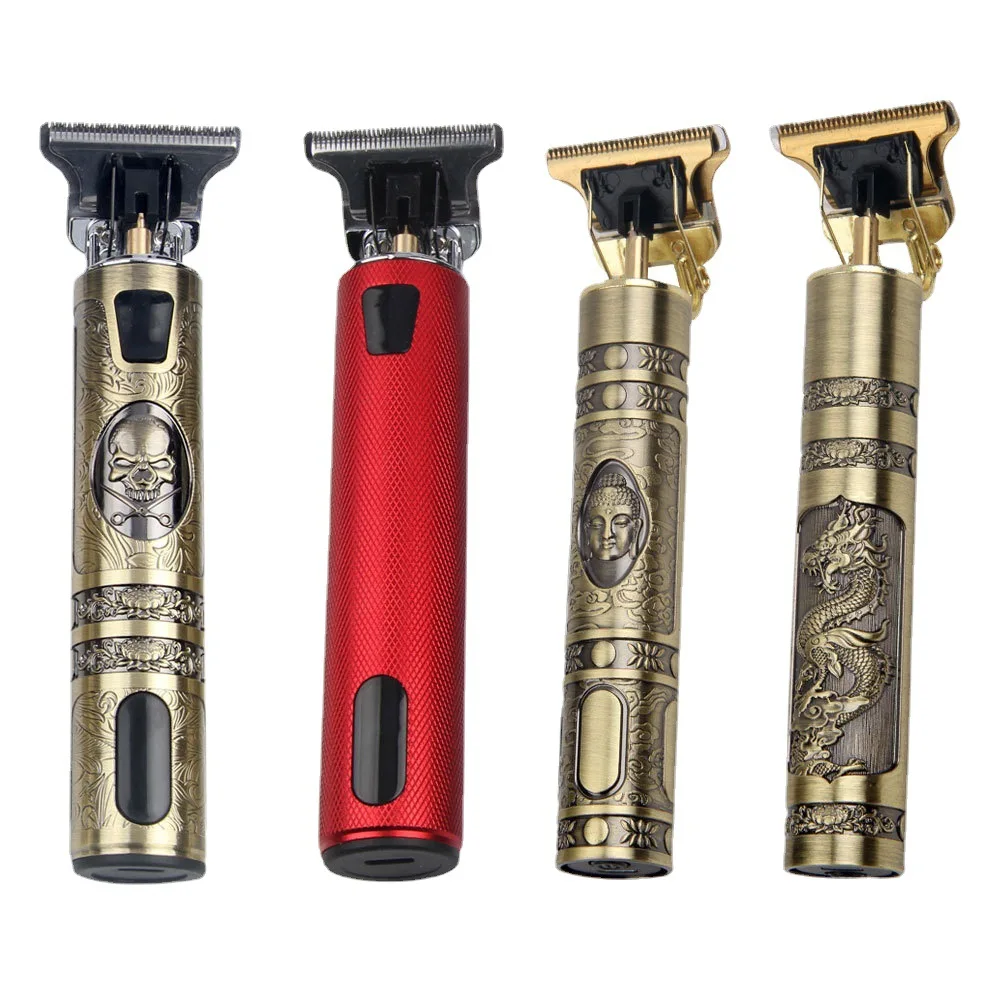 Оптовая продажа парикмахерские принадлежности Usb Перезаряжаемый мужской триммер для волос электрический стрижки лучшая