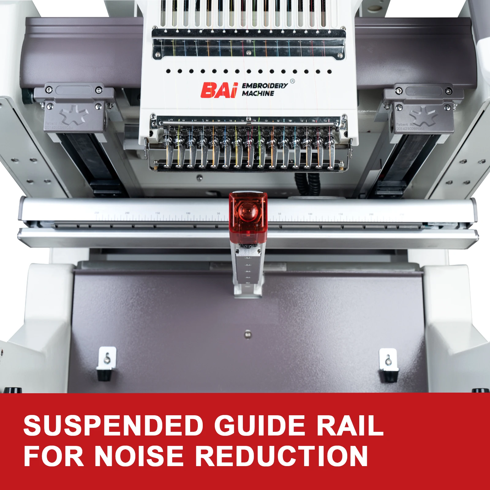 Автоматическая компьютеризированная вышивальная машина BAI с одной головкой и несколькими иглами для домашних животных