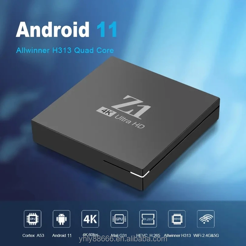 Odenfull Smart TV Box Best Latin Smarters Pro Quad Core Processor Supports 3 Screens 4K Free Trial Resellers IPTV Included