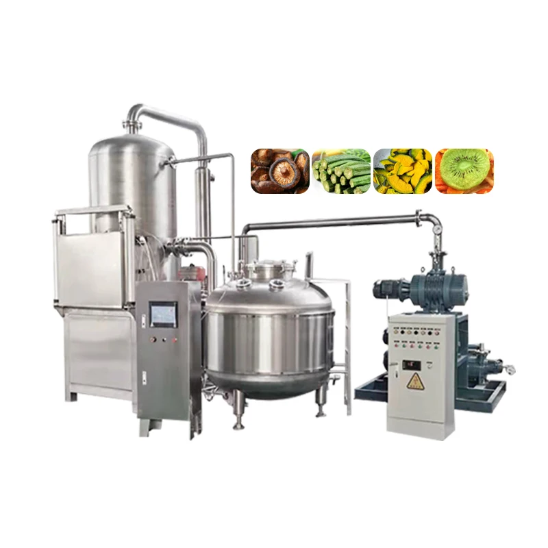 New Electric Automatic Vacuum Fryer Machine for Fruit Crisp Chips Fried Jackfruit Banana Chips Featuring Essential Motors Pumps