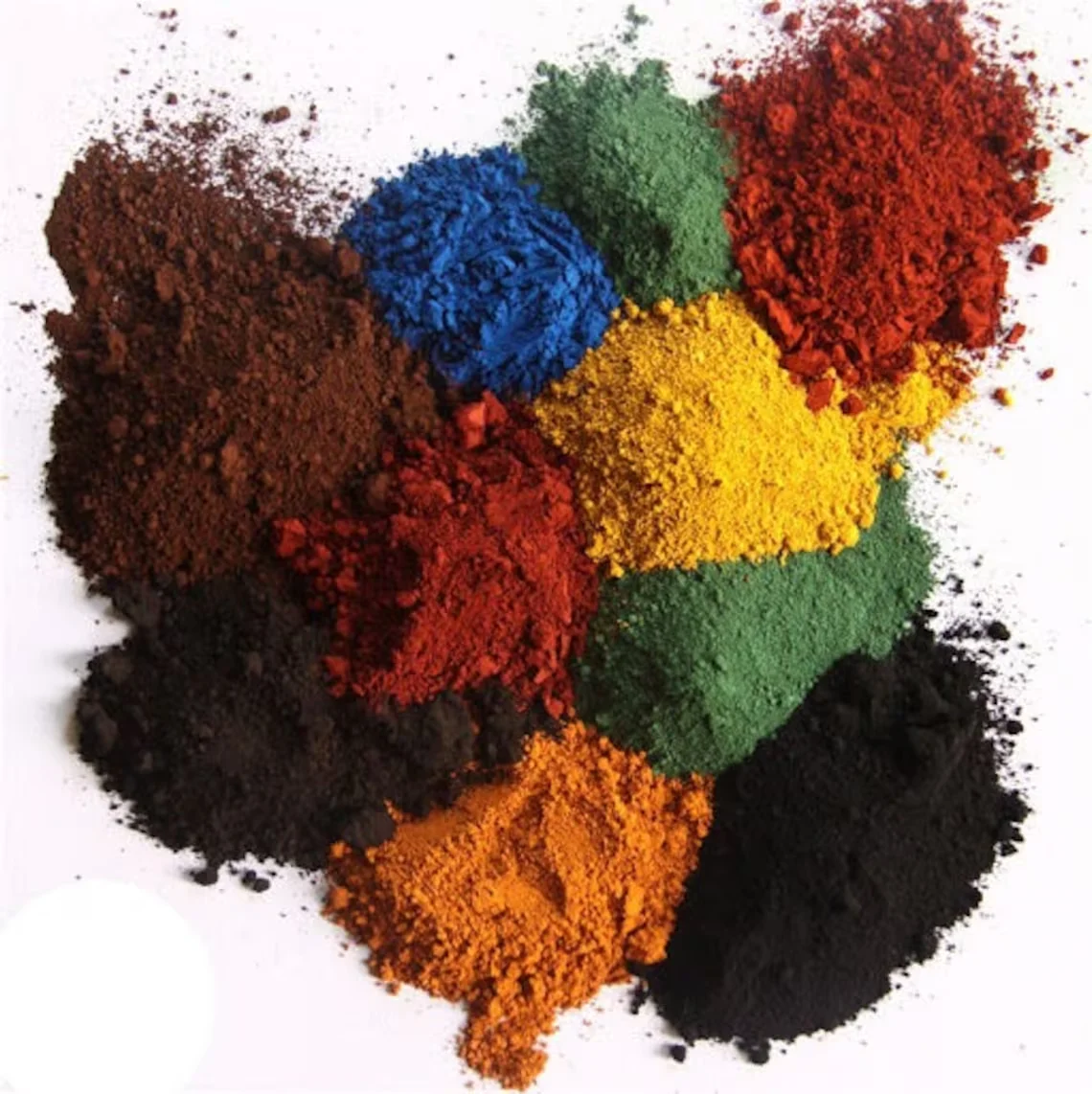25KG Bag Mortar Cement Concrete Paver Stone Water Soluble Dye Color Iron Oxide Pigment Powder