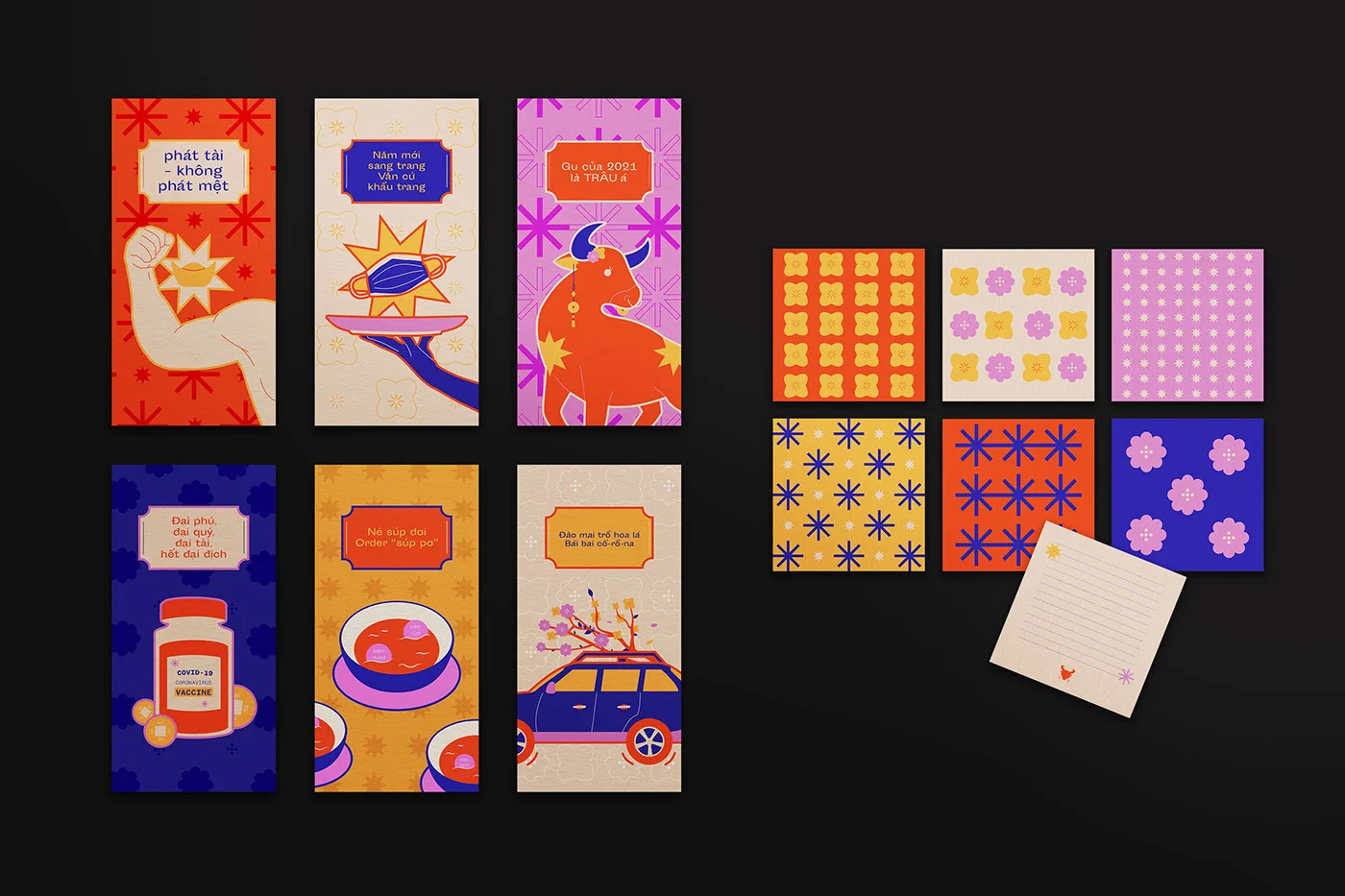 New Year Hong Bao Lucky Money Pocket hari raya Cute gift Red Packet Envelope