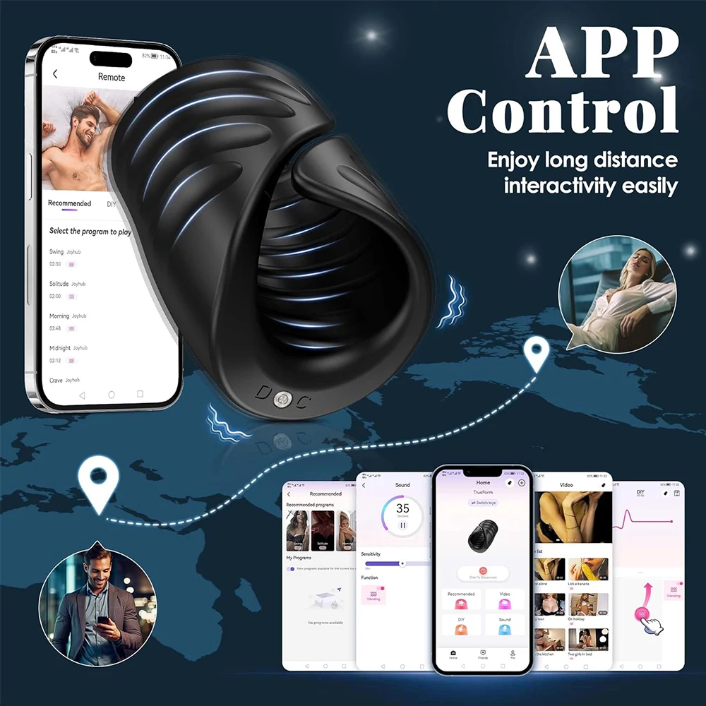 Dildos for man cock ring Vibrator dildos for men Massaging  Delay Ejaculation Ring Toy For Men