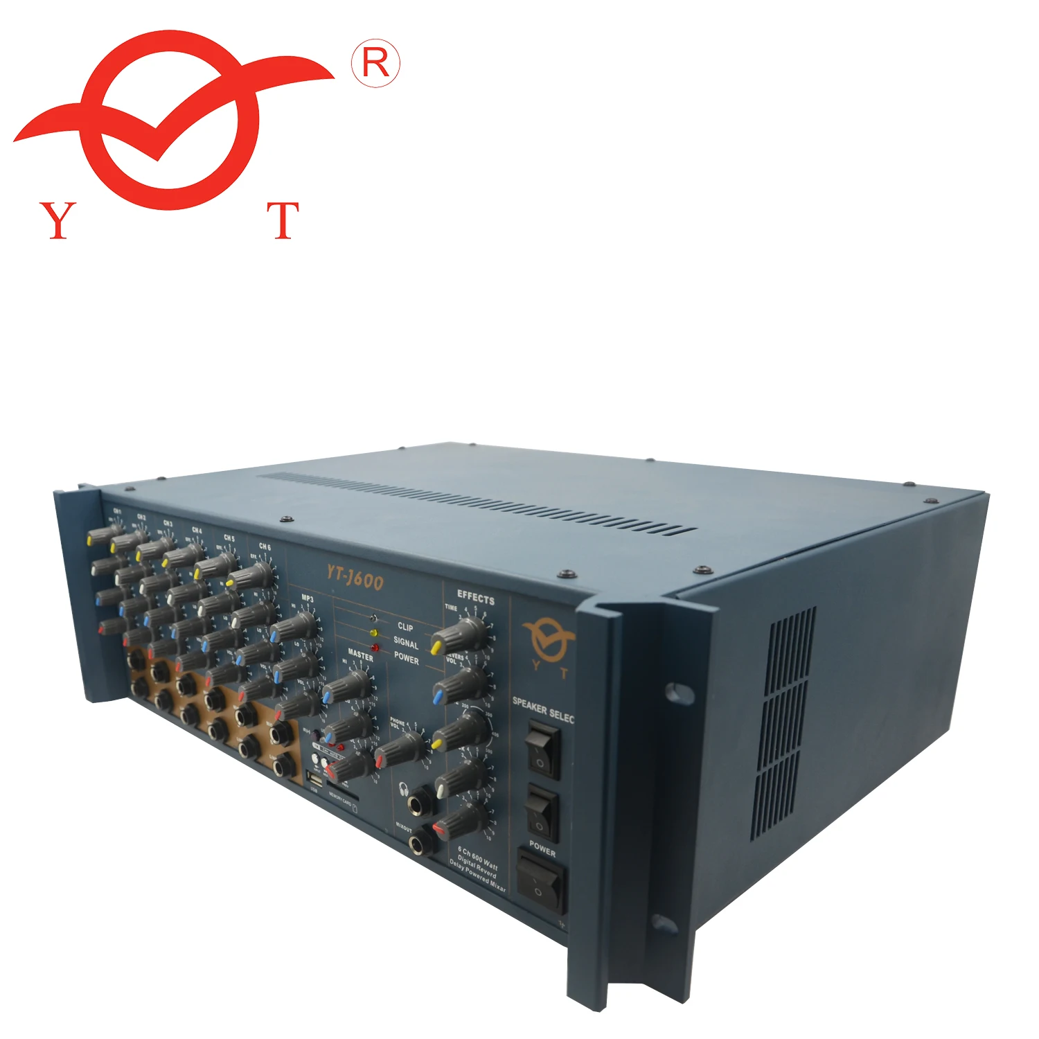  YT-J600 mono 600 Вт наружный FM-усилитель микрофона с