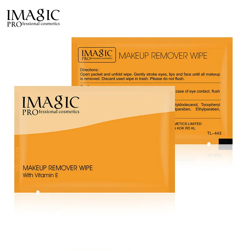 IMAGIC 30 Tablets Disposable Facial Cleaning Sheet Makeup Remover Wet Wipe Gentle Deep Cleansing Wipes
