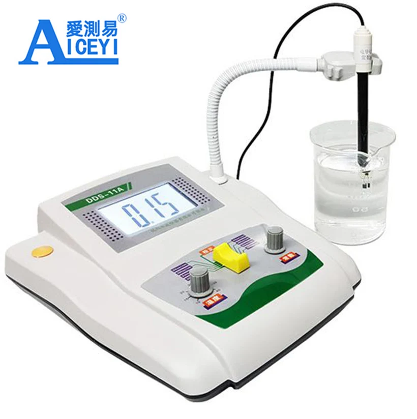 Conductivity Meter LCD digital benchtop High precision conductivity meter for laboratory