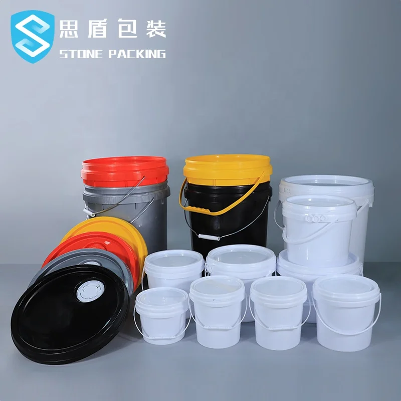  2L/4L/5L/6L/10L/18/20L PP с открытым верхом ведро 1-20 литров пластиковое