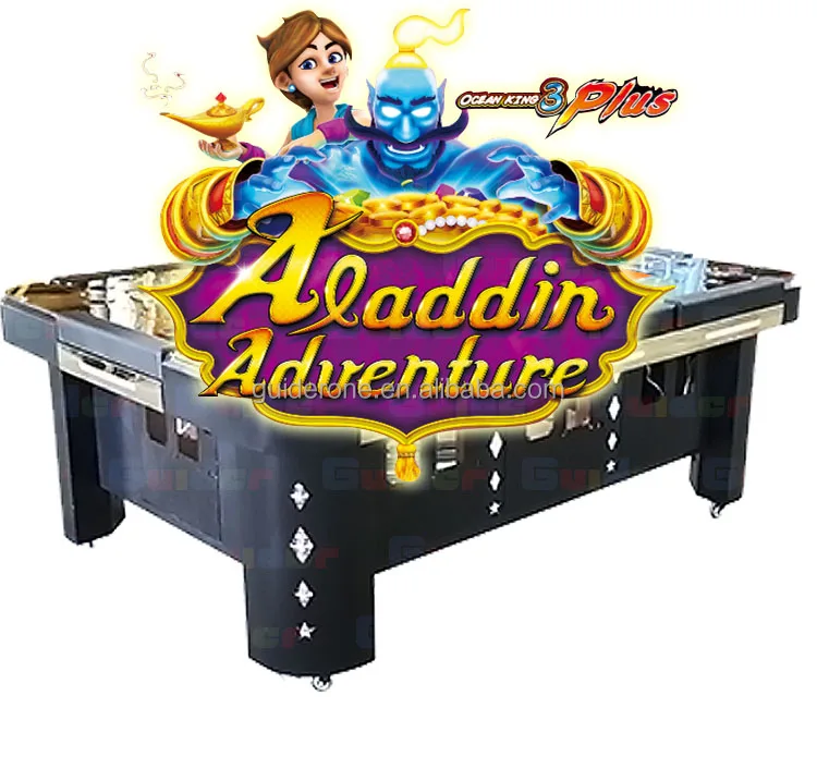 USA 8 Players Fish Hunter Software Arcade Cabinet Ocean King 3 Aladdin Adventure