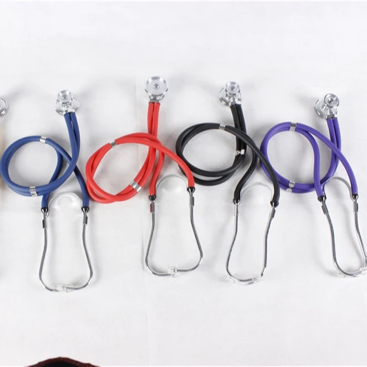 
Colored Deluxe Professional Sprague Rappaport Dual Tube Stethoscope 