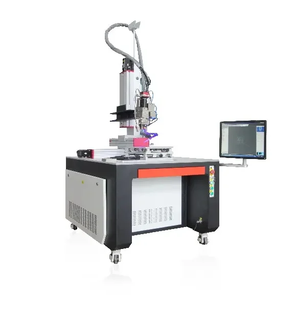 1 кВт 5 2 Sis tem de monitorizare Raycus CCD Sudoare cu platforma automata 3 axe 4 Masina sudat laser fib