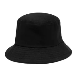 2021 New fashion plain pattern custom competitive pirce adult sun travel leisure cotton bucket hats