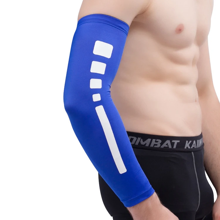 Fashion Outdoor Sports Customisable Arm Sleeves Breathable Quick Drying Basketball Cycling Sports Sleeve Arm Elbow Sleeve