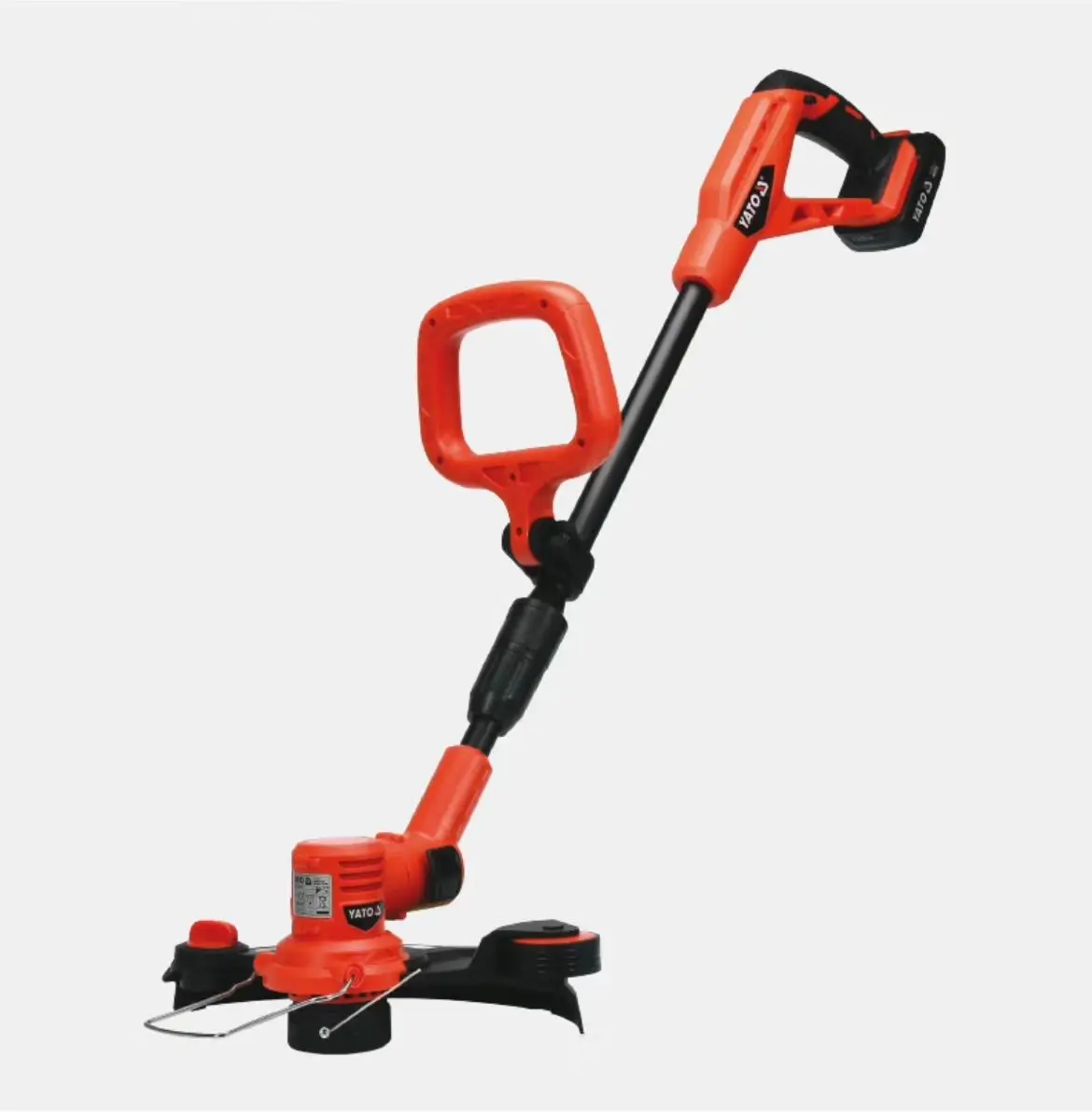 YATO 18V cordless grass trimmer electric lawn mower for household use Handheld lithium battery-powered lawn mower  brush cutter