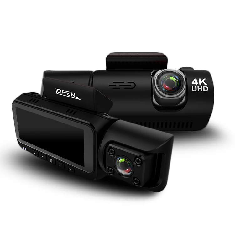 2020 Новый 1080P 3 канала передние и внутри кабины Dash Cam снаружи камеры для вождения автомобиля