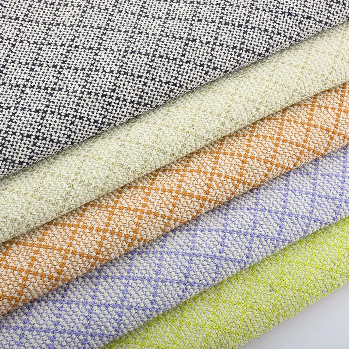 New Material Color 90Gsm, Stone Washed Soft Yarn Dyed Natural Comfortable Woven Fabric Bedding Linen Fiber Fabric/