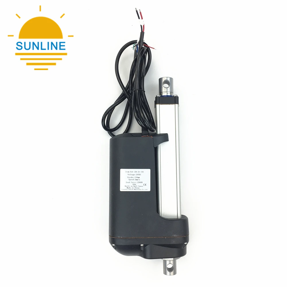 12v/24v/36v/48v Heavy load high quality linear actuator drip-proof for satellite dish motor