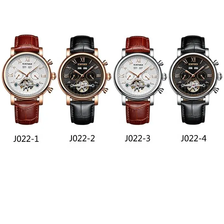 Automatic Tourbillon Watches Automatic Mechanical Leather Strap Men Japan automatic MIYOTA  movement for men Best Quality