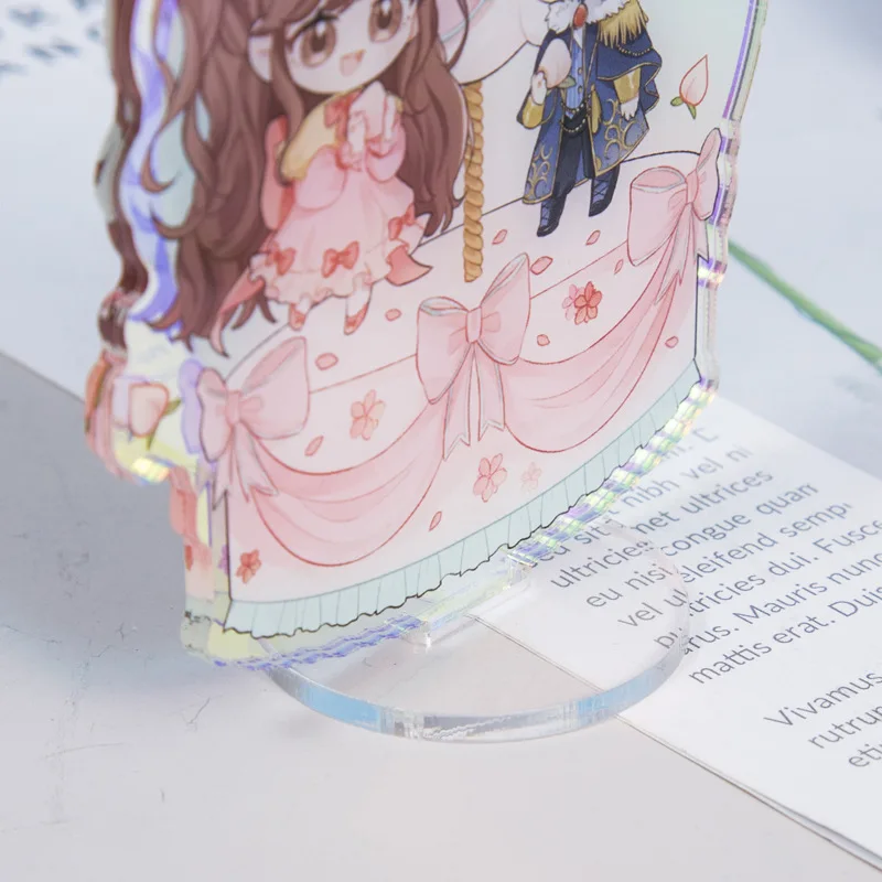 Paka Clear Anime Acrylic Keychain Kawaii Keychain Printed Acrylic Charms Kpop Acrylic Key Chain Factory Custom Cute Wenzhou