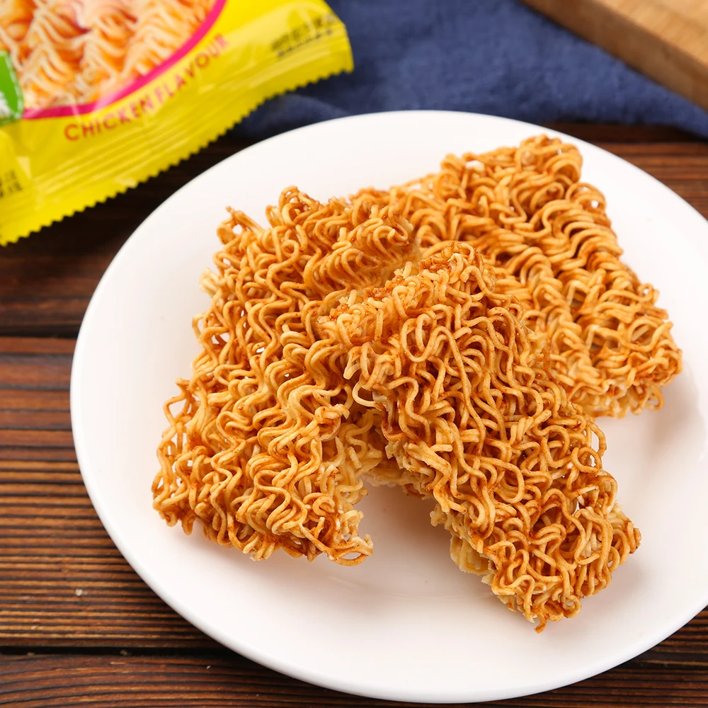 Factory Direct Indonesian Chicken Noodle Crispy Leather Handmade Fried Instant Wheat Flour Bag Bulk Packaging by Iustant Traders