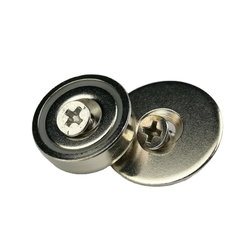 13KG Heavy Duty Strong Round Disc Magnets Rare Earth Cup Magnetic Base Door Latch Wall Mount Tool Holder Home Kitchen Store Room