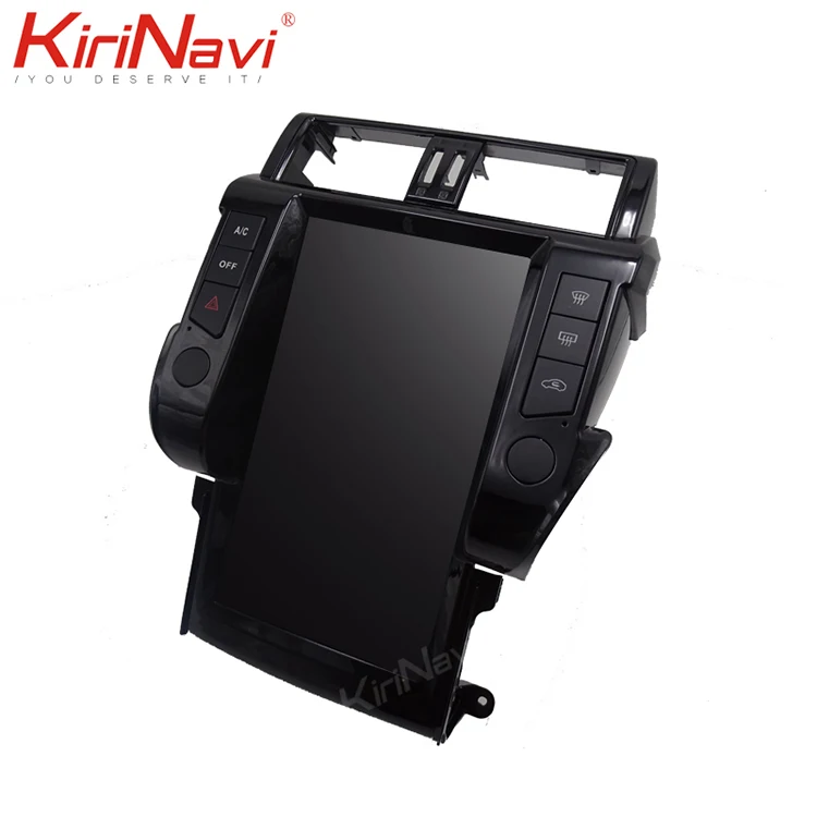 Вертикальный экран KiriNavi android 10,0 13,6 'Автомобильная система gps-навигации для Toyota prado 2010 - 2013 с 2 din автомобильный dvd-плеер