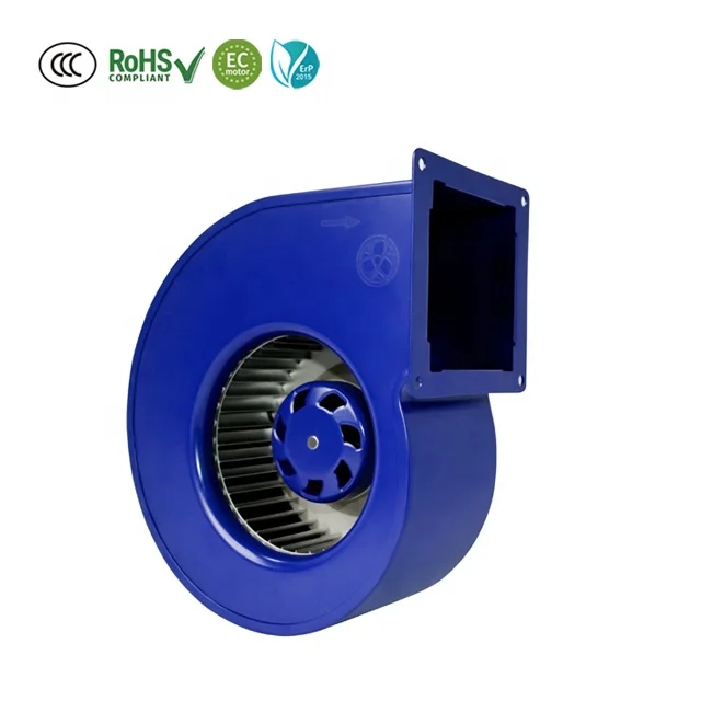 Пластиковый центробежный вентилятор Blauberg с низким уровнем шума центральный из