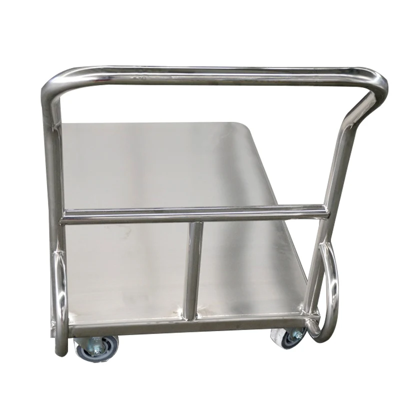 High Quality Heavy Duty Folding Carts Stainless Steel Hand Truck / Stainless Steel Platform Trolley
