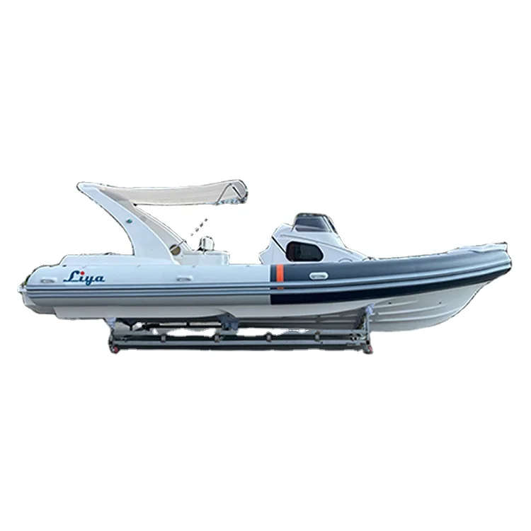 Liya Rib Boat 830 Deep V Cabin Fiberglass Luxury Yacht Ships