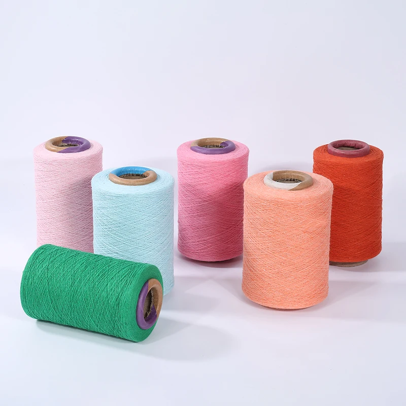 worsted glove blended yarn