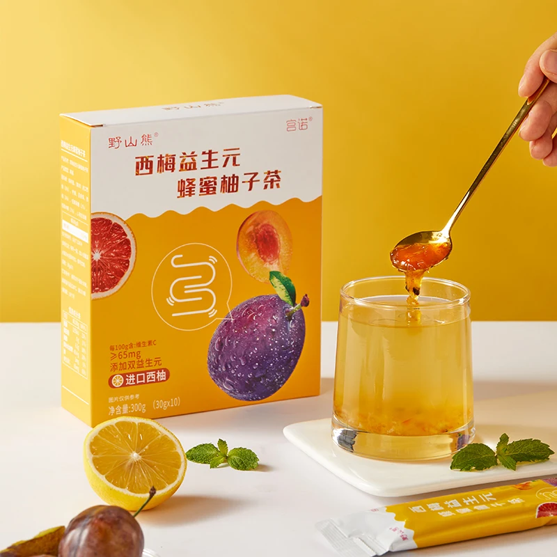 Low Calorie Concentrate Yuja Sticks Healthy Delicious Vitamin C Honey Citron Soothing Sweet Sour Drink