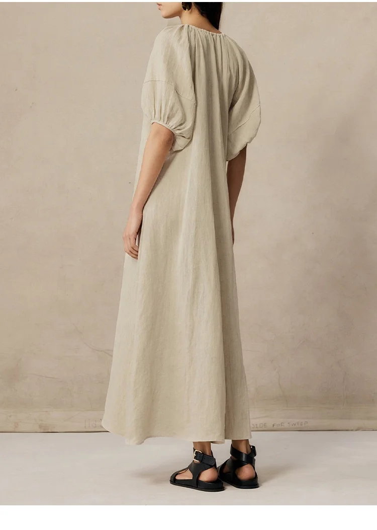 Custom High Quality Wholesale V Neck Floral Print Short Sexy Women Dresses Casual linen boho dress