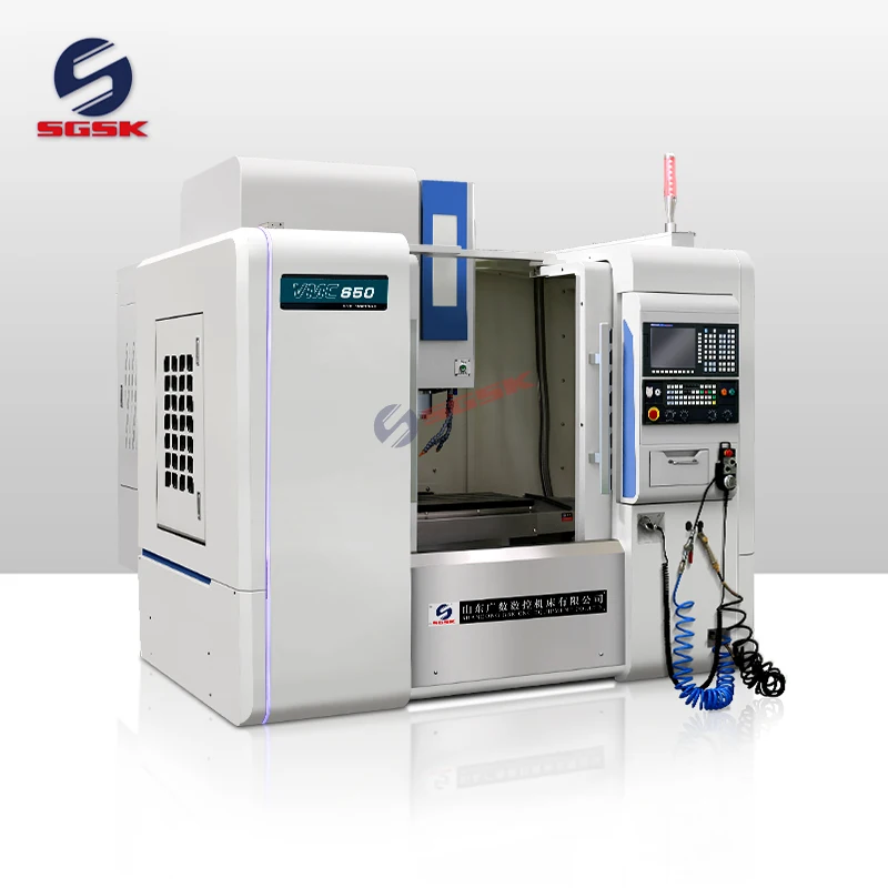 KND Siemens FANUC cnc vertical milling machine VMC650 mini cnc milling machine