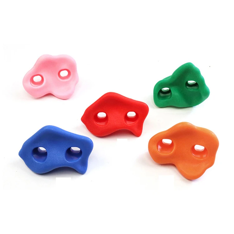 Qiao Qiao Indoor Outdoor Adventure Climbing Wall Stones Multi-color Bouldering Rock Climbing Holds