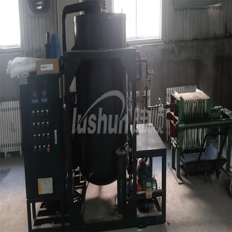 LUSHUN Used Transformer Oil Decolorization Purifier,industrial oil regeneration plant,diesel oil decolor plant
