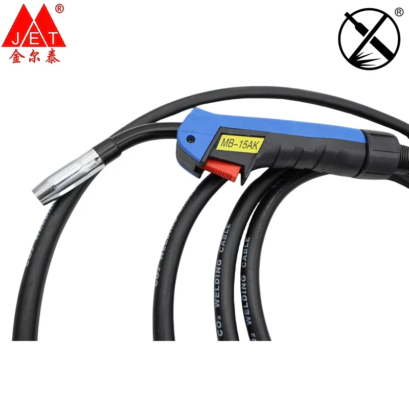 MIG 3M 4M 5M Cable CO2 Gas Weld Torch 15AK  Conventional Torch