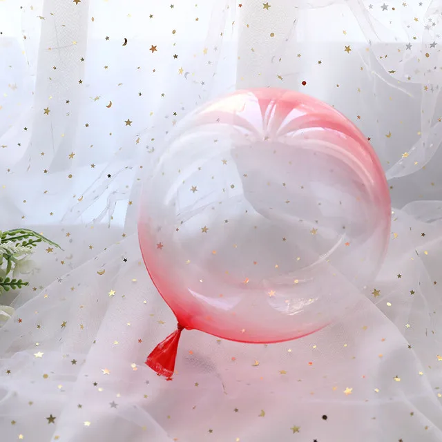 Creative Design Clouds Bobo Ball 18inches Large Transparent Party Decor Bubble Balloon