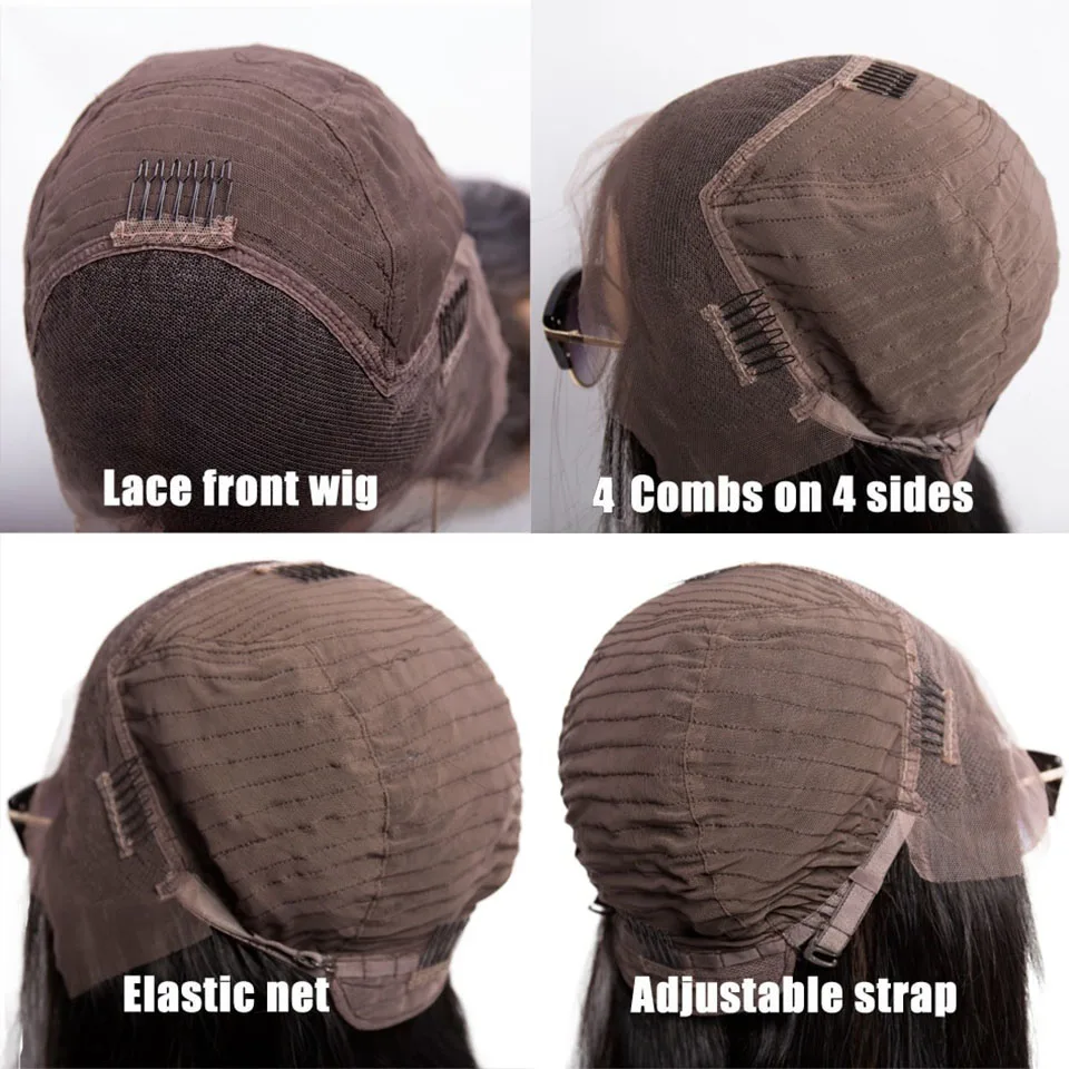 Парик без клея, оптовая продажа, 100% натуральные недорогие короткие бразильские человеческие волосы HD, парик для черных женщин